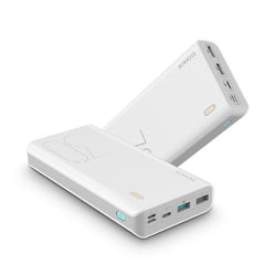 ROMOSS 30000mAh Power Bank - QC Fast Charging Portable Charger for iPhone, Samsung & Tablets