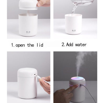 Ultrasonic aromatherapy essential oil diffuser