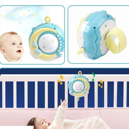Baby Rattles Crib Mobiles Toy Holder Rotating Mobile Bed Bell Musical Box Projection Newborn Infant Baby Boy Toys