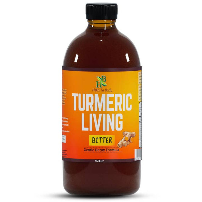 Turmeric Living Bitter  - Gentle Detox Formula 500ml