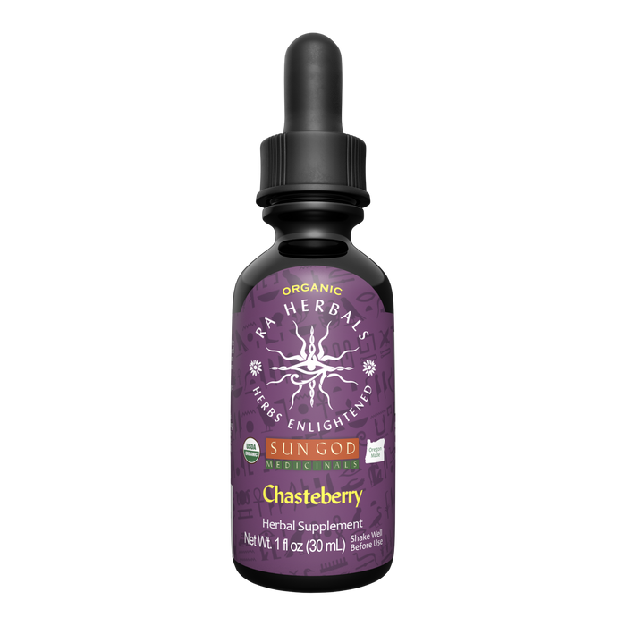 Organic Chasteberry (VITEX) Tincture - FERTILITY, MENOPAUSE, MENSTRUAL CYCLE