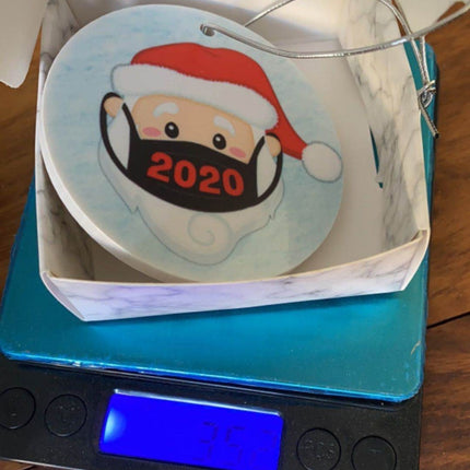 Christmas decoration isolated decorative mask