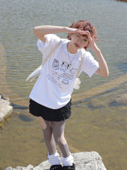 Summer Clothing Short Sleeve T-shirt Women