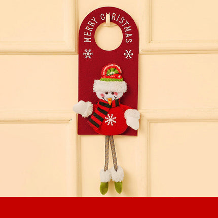 Fashion Cute Cartoon Making Christmas Decorations