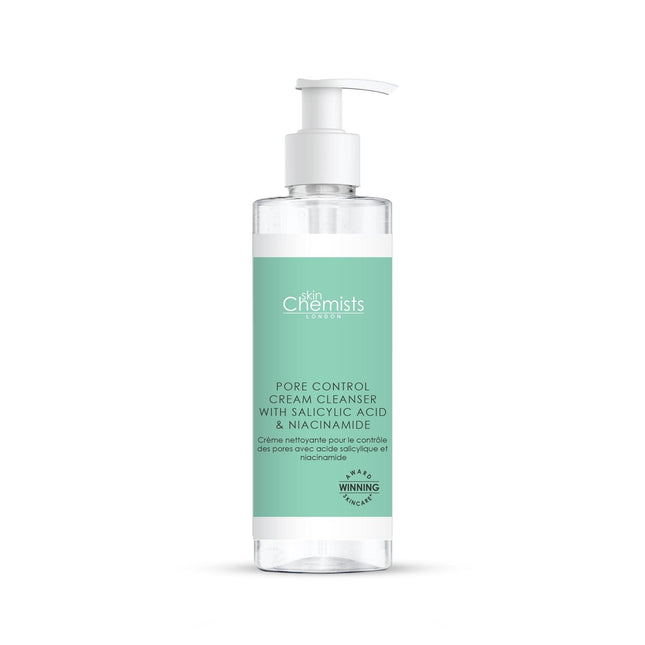 Pore Control Cream Cleanser with Salicylic Acid & Niacinamide 200ml
