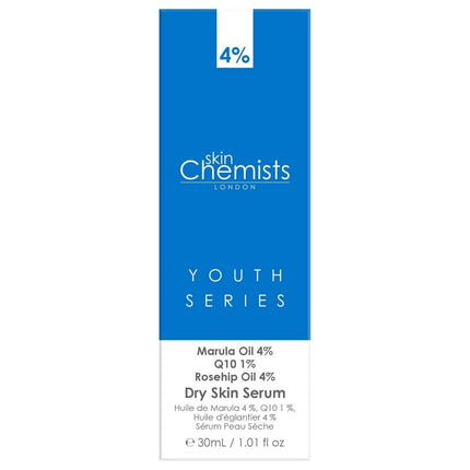 Dry Skin Serum Marulua Oil 4%, Q10 1%, Rosehip Oil 4% 30ml