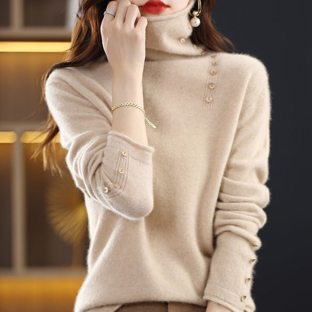 New Slim Fit Internet Celebrity Versatile Knitted Bottoming Shirt