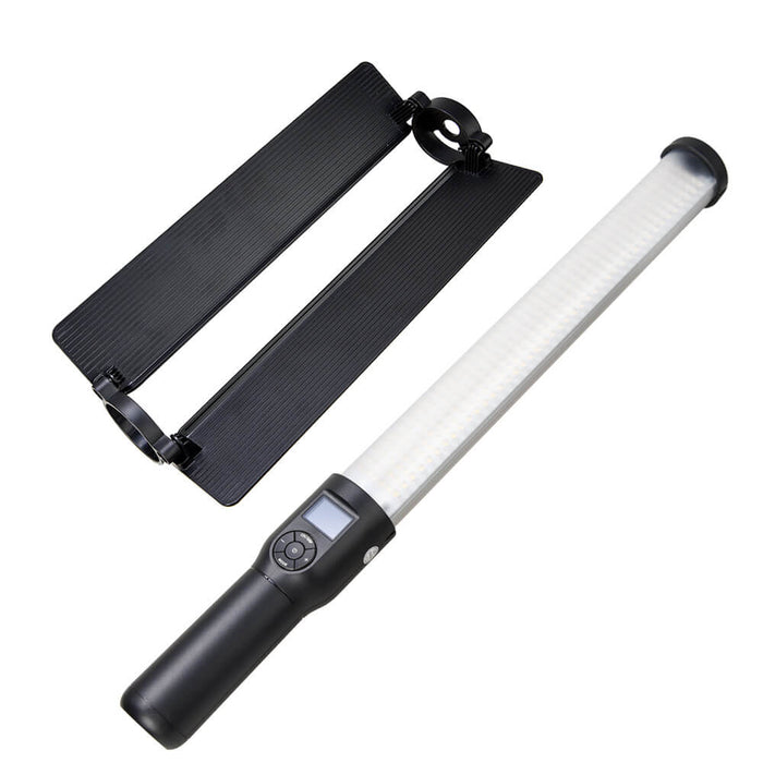 LC500 HandHeld LED Video Light Stick & Barn Door