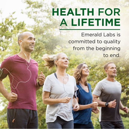Emerald Labs Deep Immune Health - Immune Support (60 Veg Capsules) with Maitake, Meriva Turmeric & Astragalus