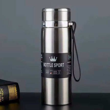 1L Thermal Water Bottle – Stainless Steel Vacuum Flask, Hot & Cold Insulated Thermos Bottle for Water, Tea & Coffee