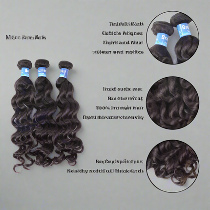 Best Human Hair Bundles Wholesale 10-30 Inch Raw Virgin Brazilian Loose Wave Cheveux Humains En Gros En Kilo