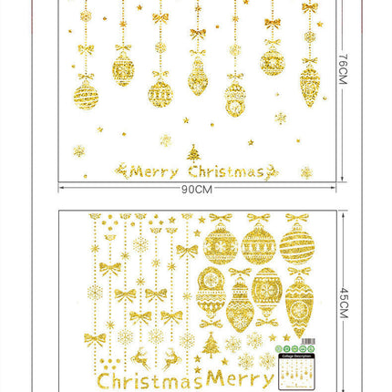 Christmas Decoration Wall Self-adhesive Painting