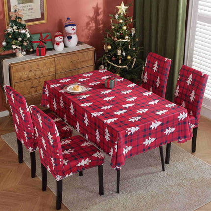 Waterproof And Oil-proof Christmas Tablecloth