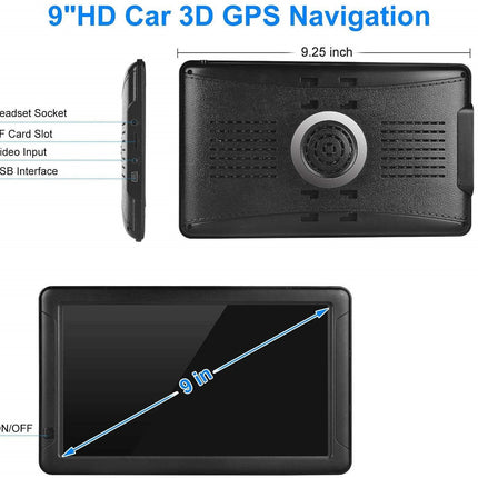 9" CMNAV Advanced Camper Plus (256 MB RAM)
