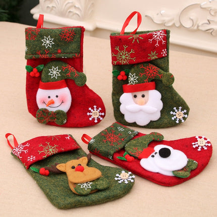 Christmas Decorations Printed Candy Bag