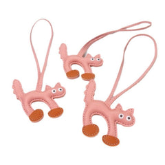 Mini CAT Leather Bag Pendant