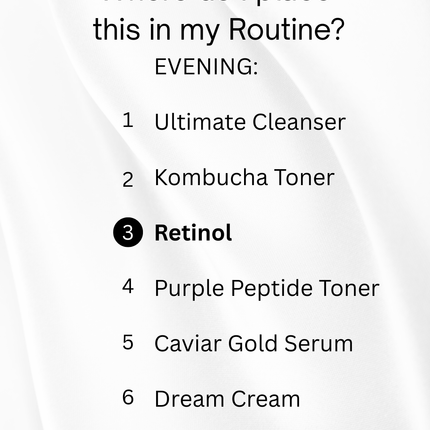 Evening Retinol Face Serum (0.3%)