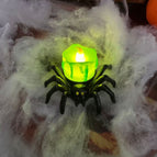 Spider Back Green Candle