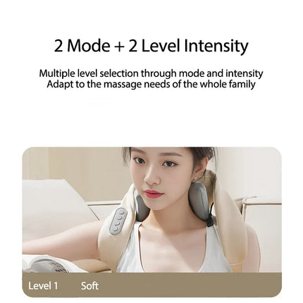 Multifunctional Cervical Massager Shoulder Neck Hot Compress Trapezius Muscle Massager