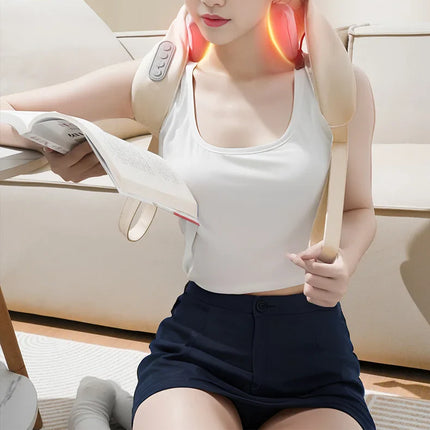 Multifunctional Cervical Massager Shoulder Neck Hot Compress Trapezius Muscle Massager