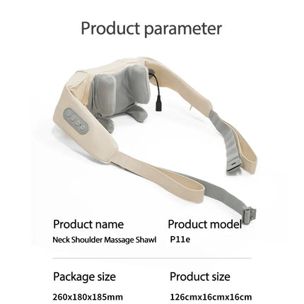 Multifunctional Cervical Massager Shoulder Neck Hot Compress Trapezius Muscle Massager