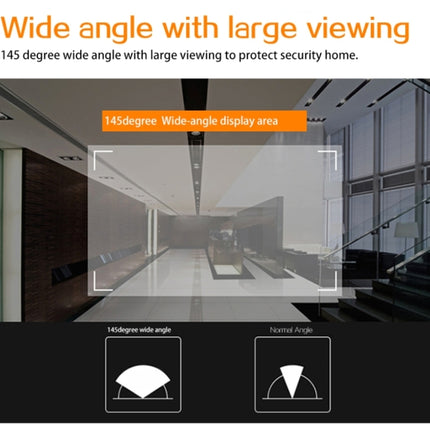 YB-43CH 4.3 inch Screen 1.0MP Security Camera Door Peephole with One-key to Watch Function, YB-43CH