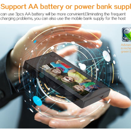 YB-43CH 4.3 inch Screen 1.0MP Security Camera Door Peephole with One-key to Watch Function, YB-43CH