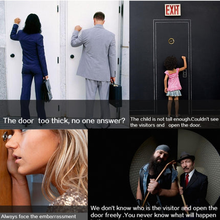 YB-43CH 4.3 inch Screen 1.0MP Security Camera Door Peephole with One-key to Watch Function, YB-43CH