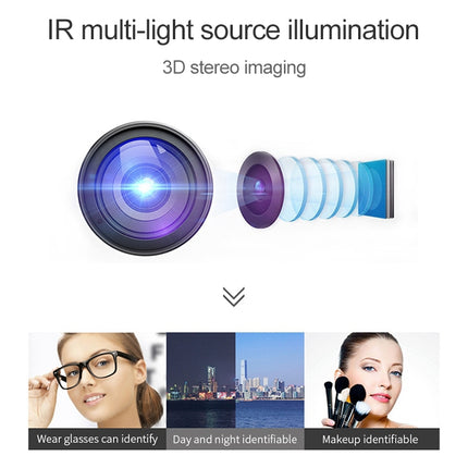 Realand G505 4.3 inch Color TFT Touch Screen Face Fingerprint WiFi Remote Time Attendance Machine, G505