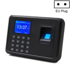 F01 Fingerprint Time Attendance Machine with 2.4 inch TFT Screen, US Plug
