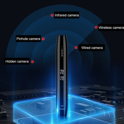 WT09 IR Camera Lens Detector Wireless Signal Detect  Device Finder Anti-tracking GPS Radar Radio Frequency Detector