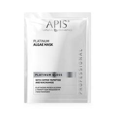 APIS Platinum Gloss Algae Mask with Copper Tripeptide & Niacinamide | 20g