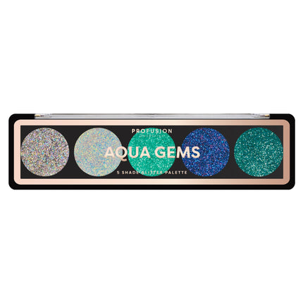 GLITTER GEMS | 5 SHADE GLITTER PALETTES