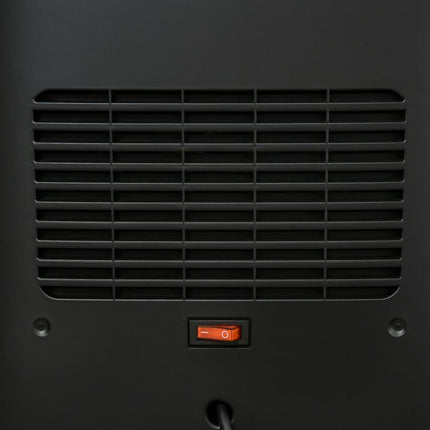 Fan Heater with 3 Heating Modes and 3 Adjustable Temperature Settings, 33.7 x 25.5 x 60.4 cm, Black