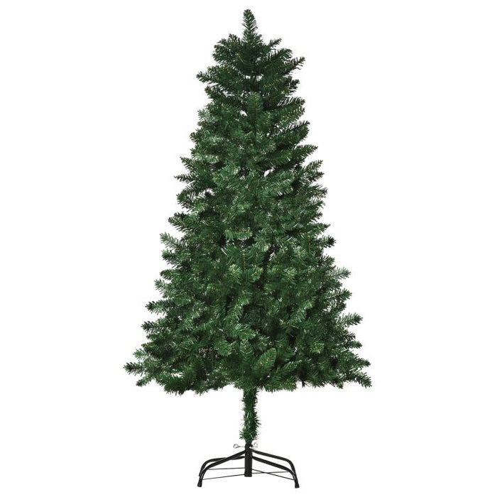 Artificial Christmas Tree, 150 cm High, 454 Tips, Realistic Nordmann-Style Needles, Green