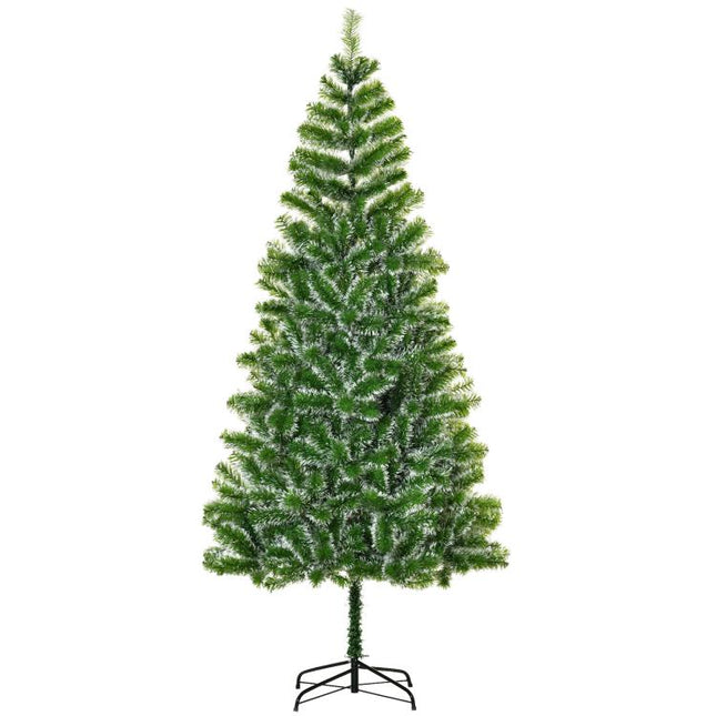árbol de Navidad Artificial de 210 cm con 968 Ramas Decoración Navide?a para Interior Fiestas ?100x210 cm Verde