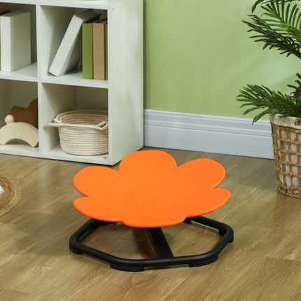 Sensory Spinning Chair for Autism, Kids, Training Body Balance & Coordination, Orange