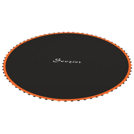 Trampoline Replacement Mat, Fits 12 feet Trampoline w/ 72 V-Hooks & 5.5 inch Springs (Spring & Frame not Included), Orange
