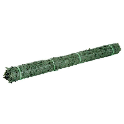 1-Piece Artificial Leaf Hedge Screen Privacy Fence Panel for Garden Outdoor Indoor Decor, Dark Green, 3M x 1.5M