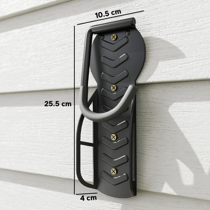 4 Pack Bike Rack, Wall Mounted Bicycle Hanger Hook, Foldable Garage Bike Wall Rack, Bicycle Storage Holder for Indoor Outdoor Use