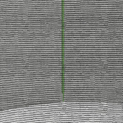 8ft Trampoline Net Replacement with 6 Plastic Pole Covers, Weather-Resistant Trampoline Netting Replacement with Zipped Entrance, Poles Not Included, Green
