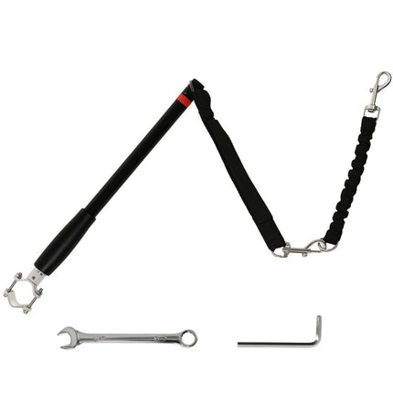 Dog Lead for Bicycle, Dog Leash for Cycling, Training, Jogging, Black