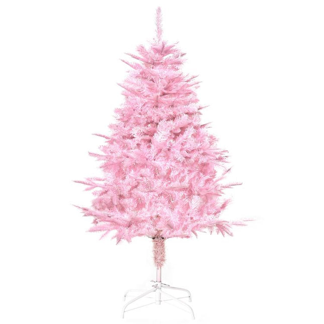 4FT Artificial Christmas Tree Holiday Xmas Holiday Tree Decoration with Automatic Open for Home Party, Pink