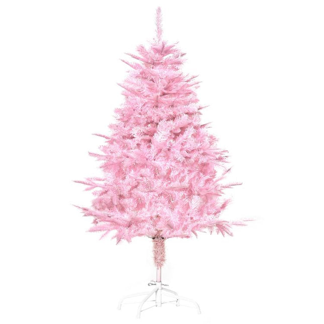 4FT Artificial Christmas Tree Holiday Xmas Holiday Tree Decoration with Automatic Open for Home Party, Pink