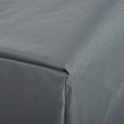 200x73cm Outdoor Garden Rattan Furniture Protective Cover Water UV Resistant Grey