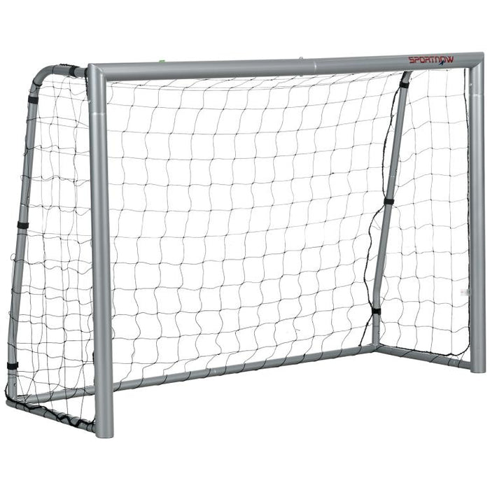 8ft x 5ft Football Goal, Football Net for Garden with Ground Stakes, Quick and Simple Set Up
