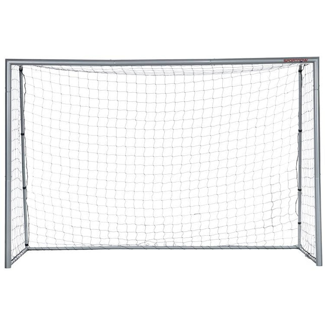 10ft x 6.5ft Football Goal, Football Net for Garden with Ground Stakes, Quick and Simple Set Up