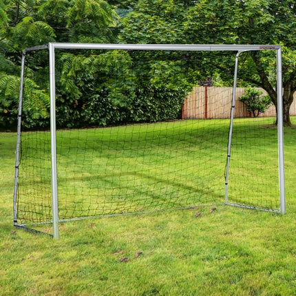 10ft x 6.5ft Football Goal, Football Net for Garden with Ground Stakes, Quick and Simple Set Up