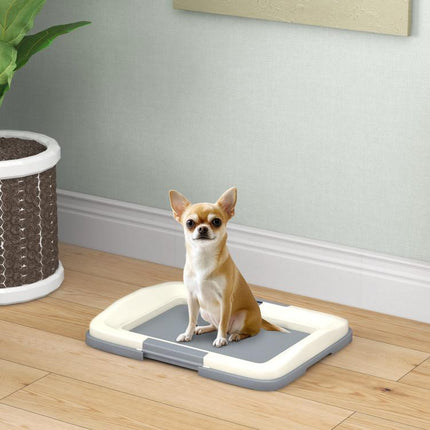 Dog Toilet Tray for Training Dogs, Dog Litter Tray for Indoor, Outdoor, 47 x 34 x 6cm