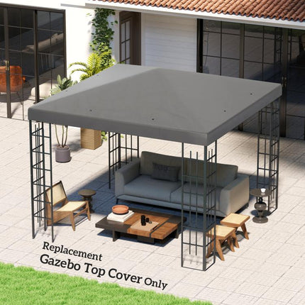 3 x 3(m) Gazebo Frame Replacement - Grey
